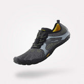 Chaussures barefoot Fast I noires pour homme et femme - Semelle 4mm zéro drop pour réactivité en crossfit